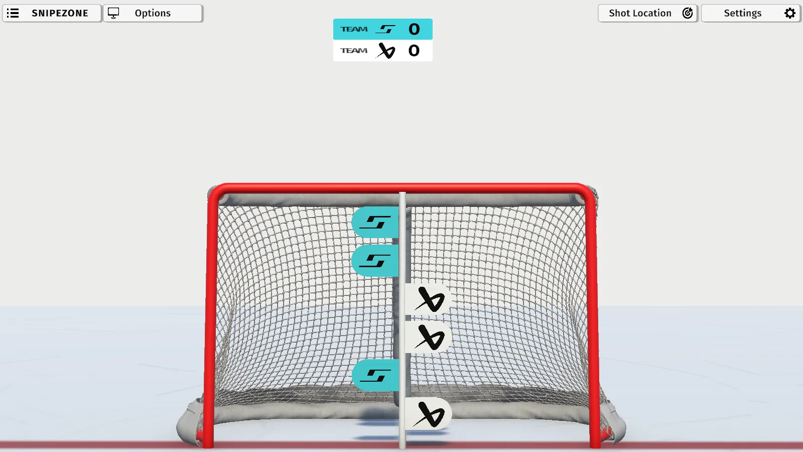 Post and bar target game